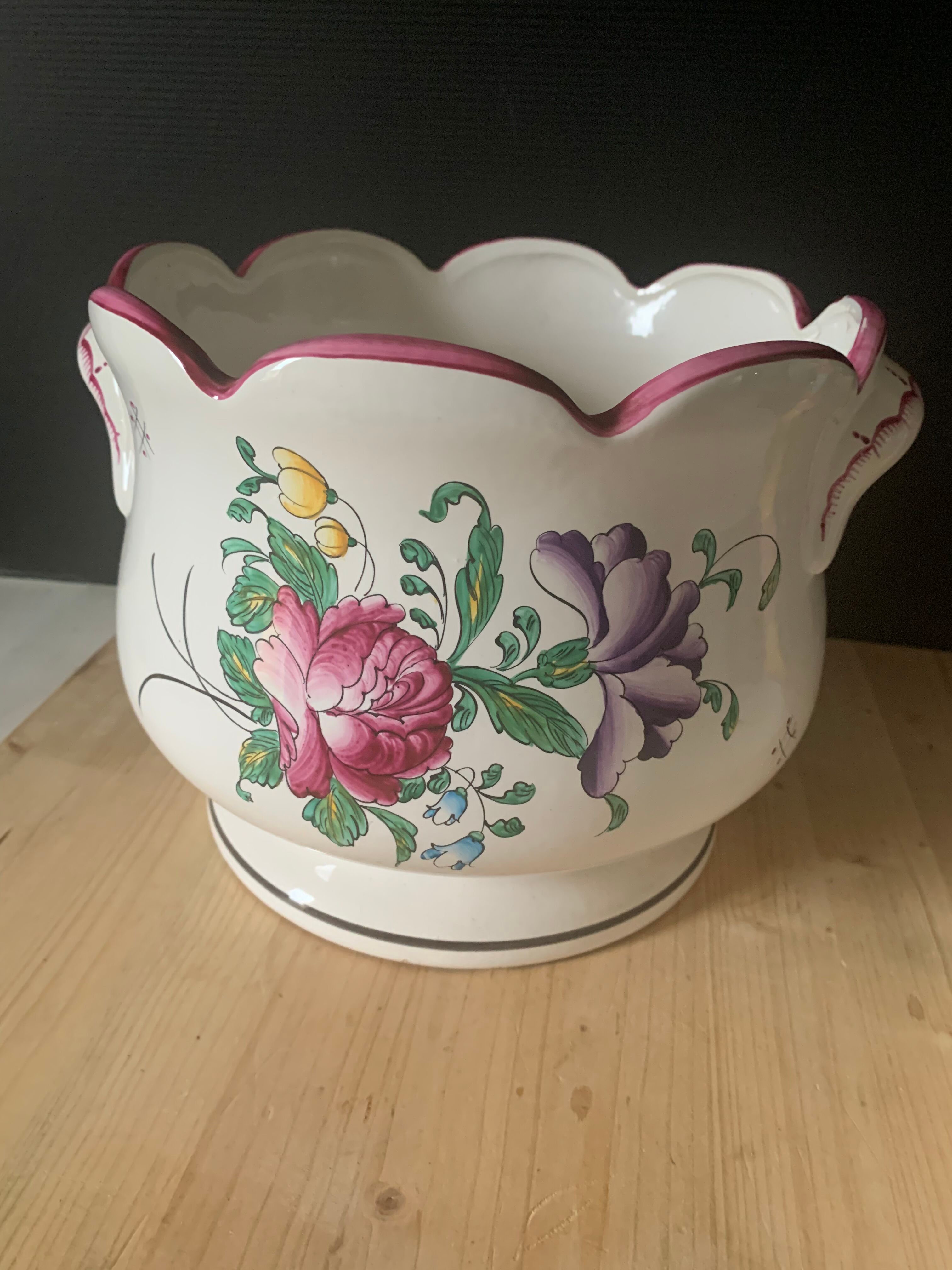 Ceramic pot cover