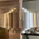 Poulsen Scandinavian brushed steel tiered pendant light