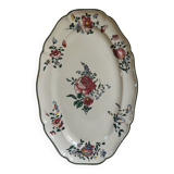 Plat ancien en faïence Villeroy & Boch Mettlach 1562 Vieux Strasbourg / Alt Strassburg