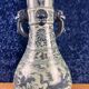 Asia 19th century: Very large porcelain vase with animated scene decorations