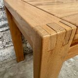 Regain desk in solid elm, 1970s