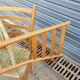 Paire de chaises d'appoint vers 1960
