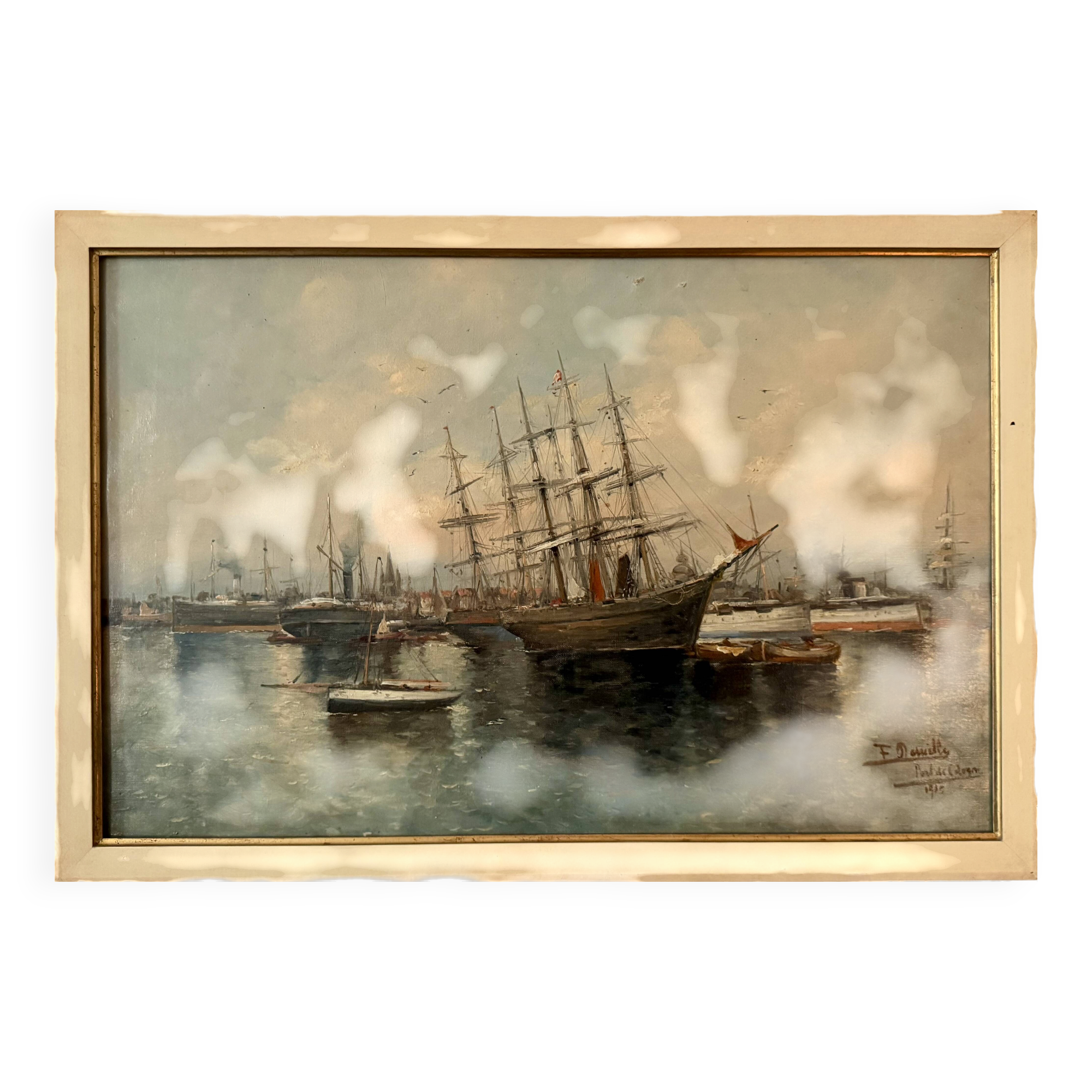 Port de Cologne daté 1905