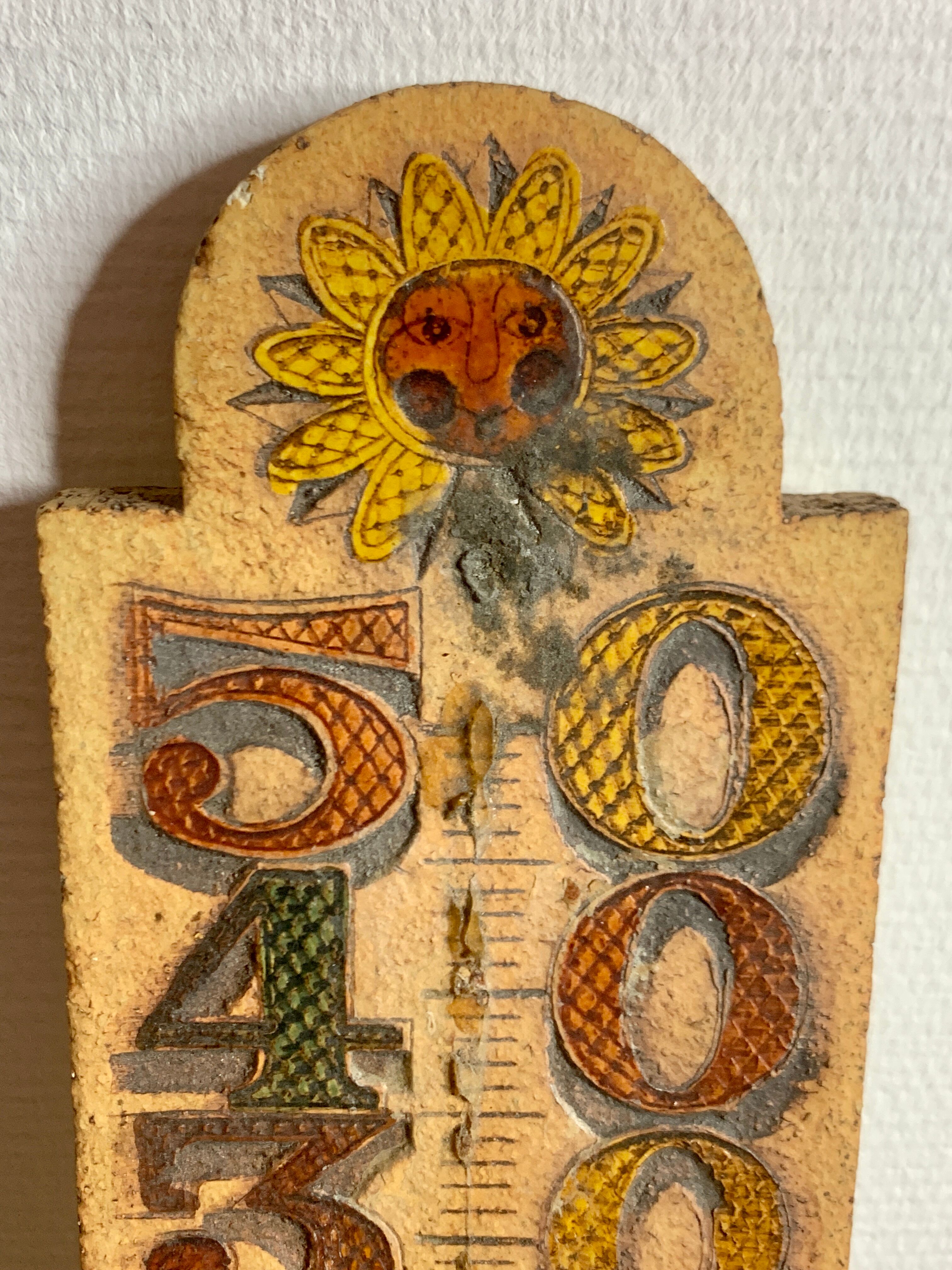 Thermometer by Roger Capron, 1960's