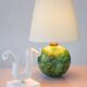 Scandinavian Art Deco table lamp in ceramic by Erik Mornils for Nittsjö, 1930s