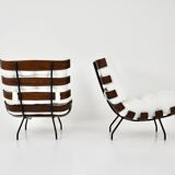 Costela armchairs by Martin Eisler & Carlo Hauner for Forma, 1950s, set of 2