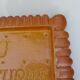 Decorative serving tray in resin, 1960s