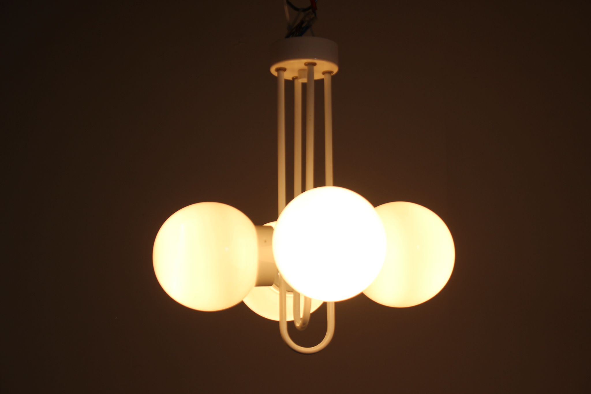 Lustre des années 1970 par Instala Decin Tchécoslovaquie