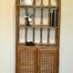 Rattan and canning shelf