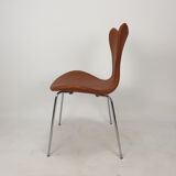 Set of 6 Lily chairs by Arne Jacobsen for Fritz Hansen, 1960s