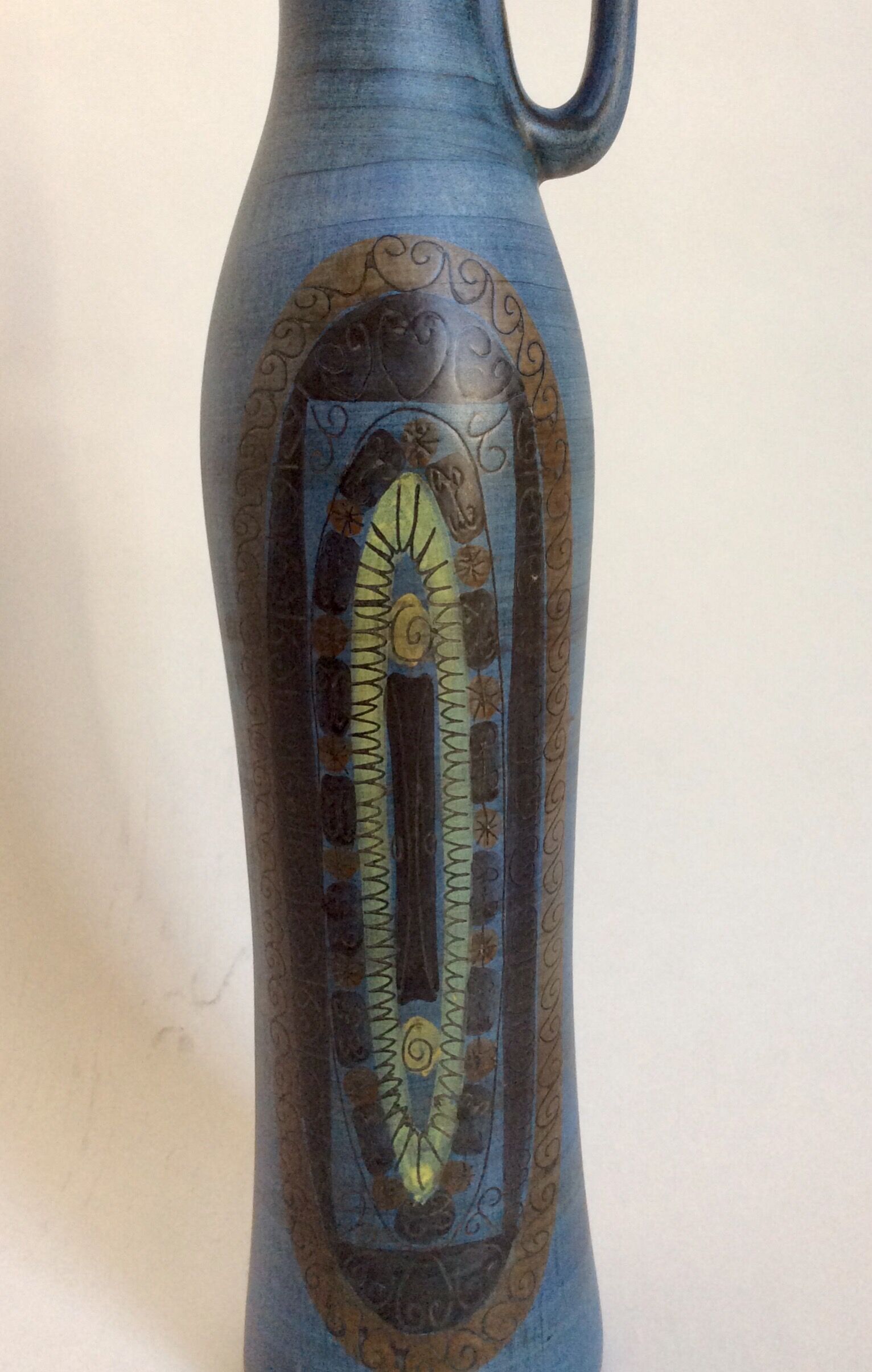 Ceramic pitcher Jean de Lespinasse, 1950s