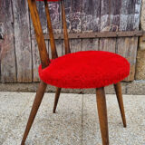 Moumoute chair, "MB", 70s, vintage