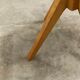 Workshop chair 1950 feet compass skaï red atypical