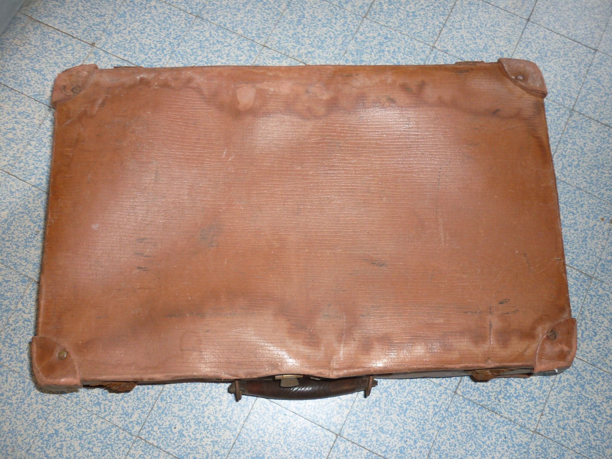 Unica red-haired suitcase