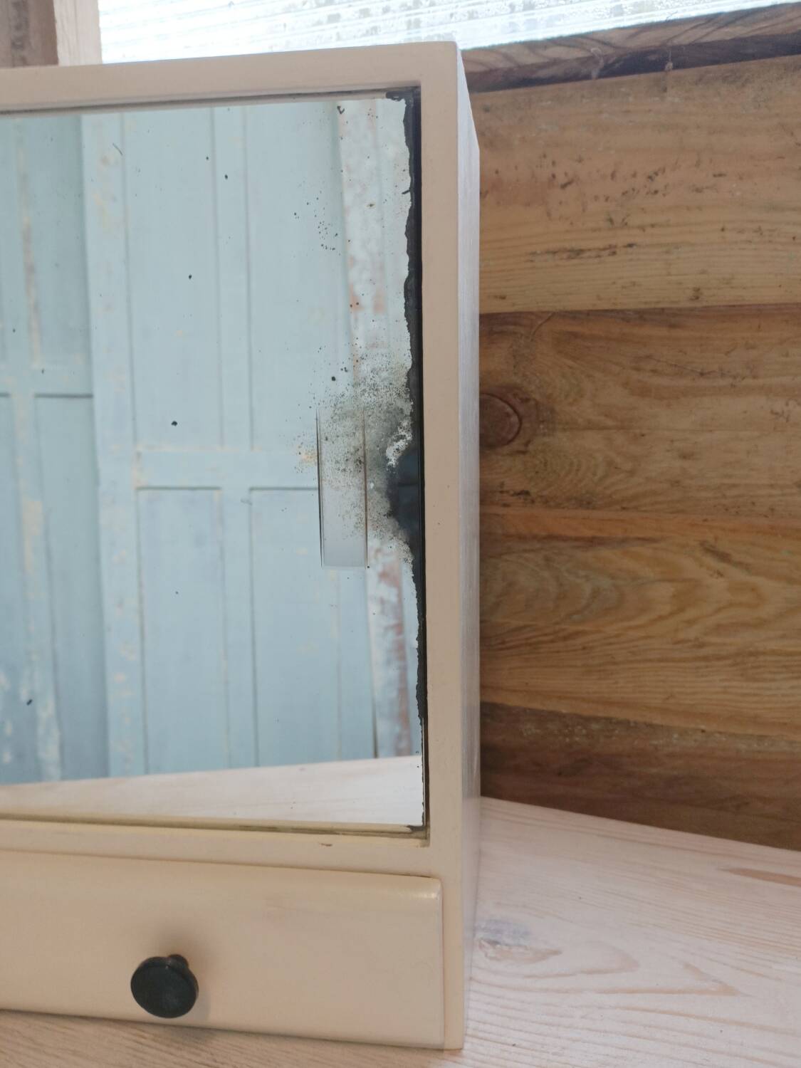 Vintage bathroom cabinet