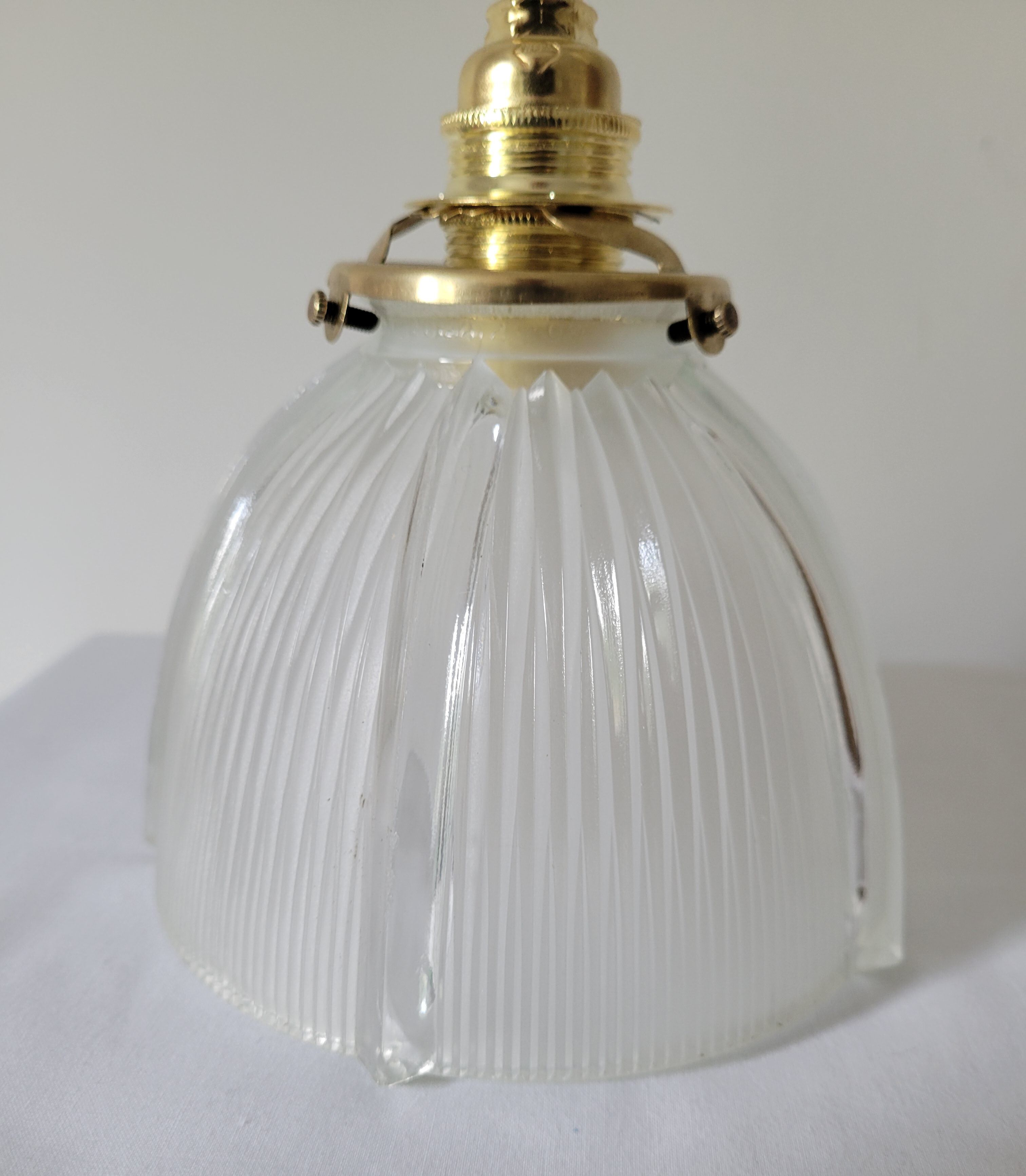 Holophane gooseneck wall lamp