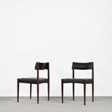 Vintage Mid-Century Modern Dutch Dinning Chair by Aksel Bender Madsen for Bovenkamp, 1960s, Set of 2