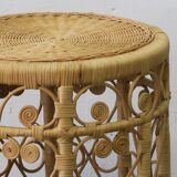 Rattan stool