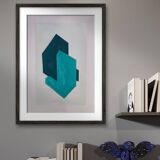 Abstract painting geometric constructivism