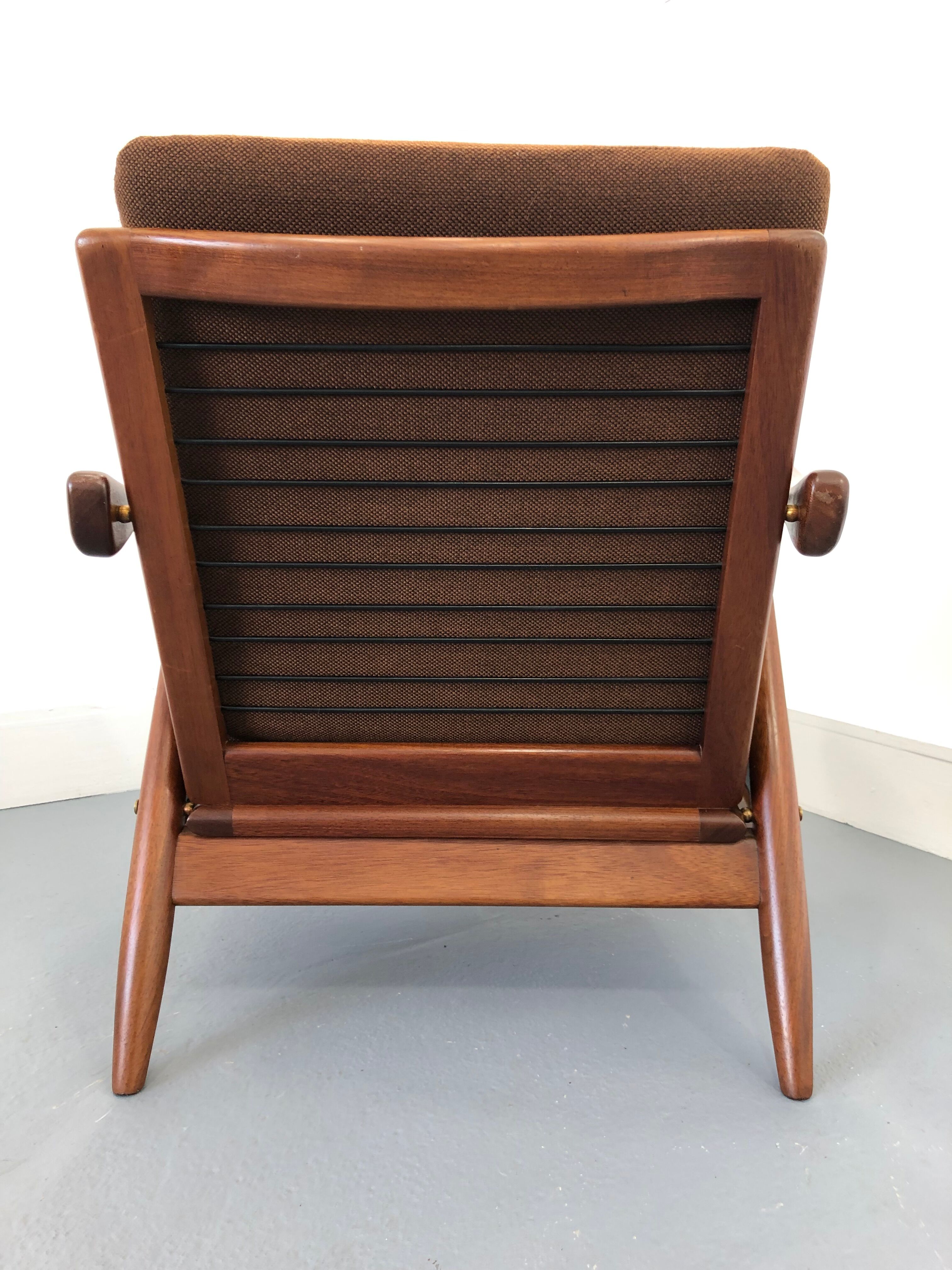 Vintage Danish Modern Lounge Chair, 1960s