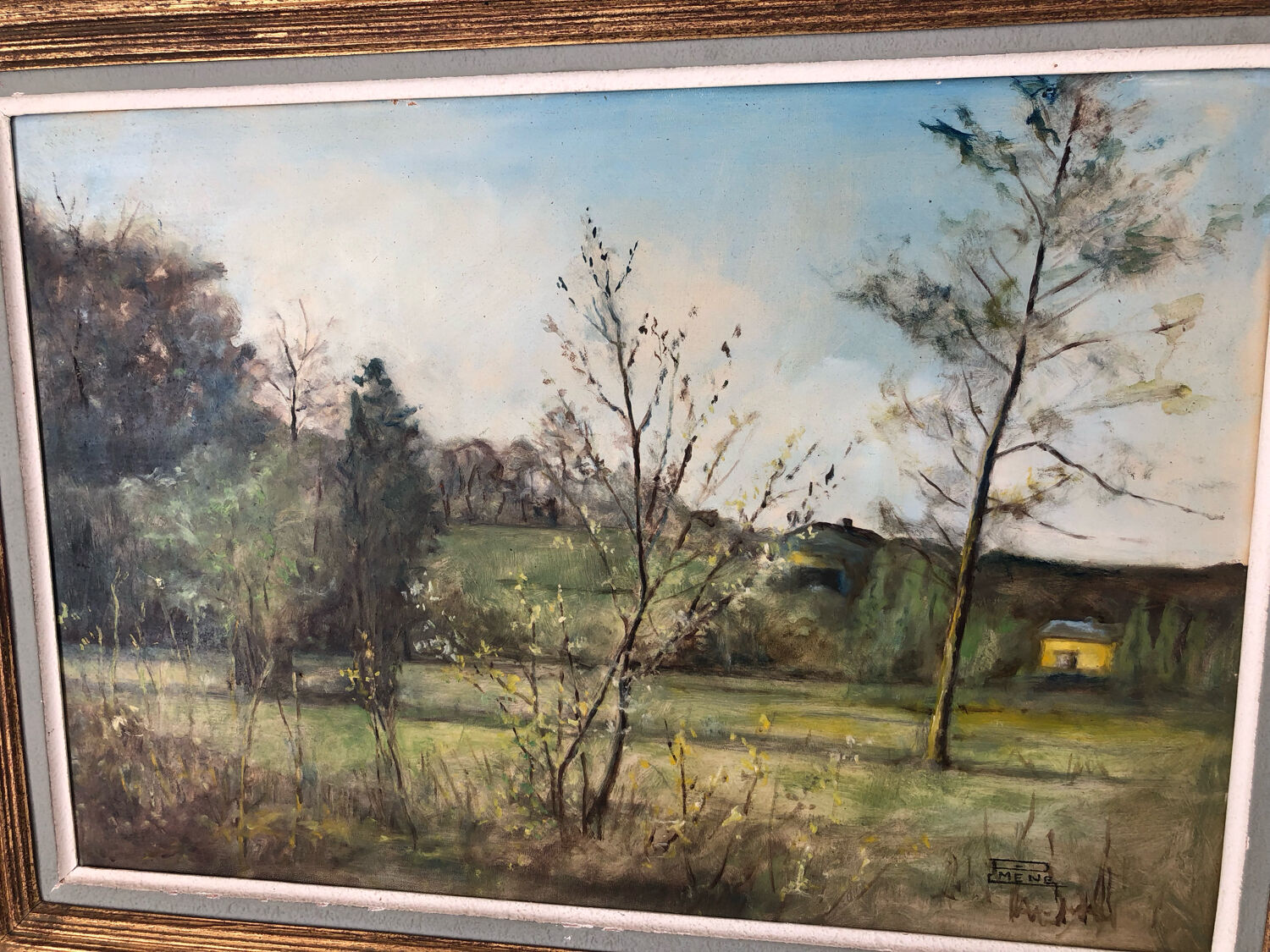 Painting by Pierre Mène