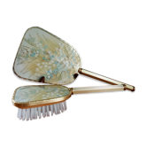 Hand mirror set and comb