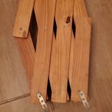 Accordion wall coat rack