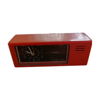 Orange vintage electronic timex travel dream