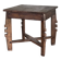 Coffee table, small vintage Indonesian modernist table in teak.