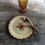 Series of 8 dessert plates