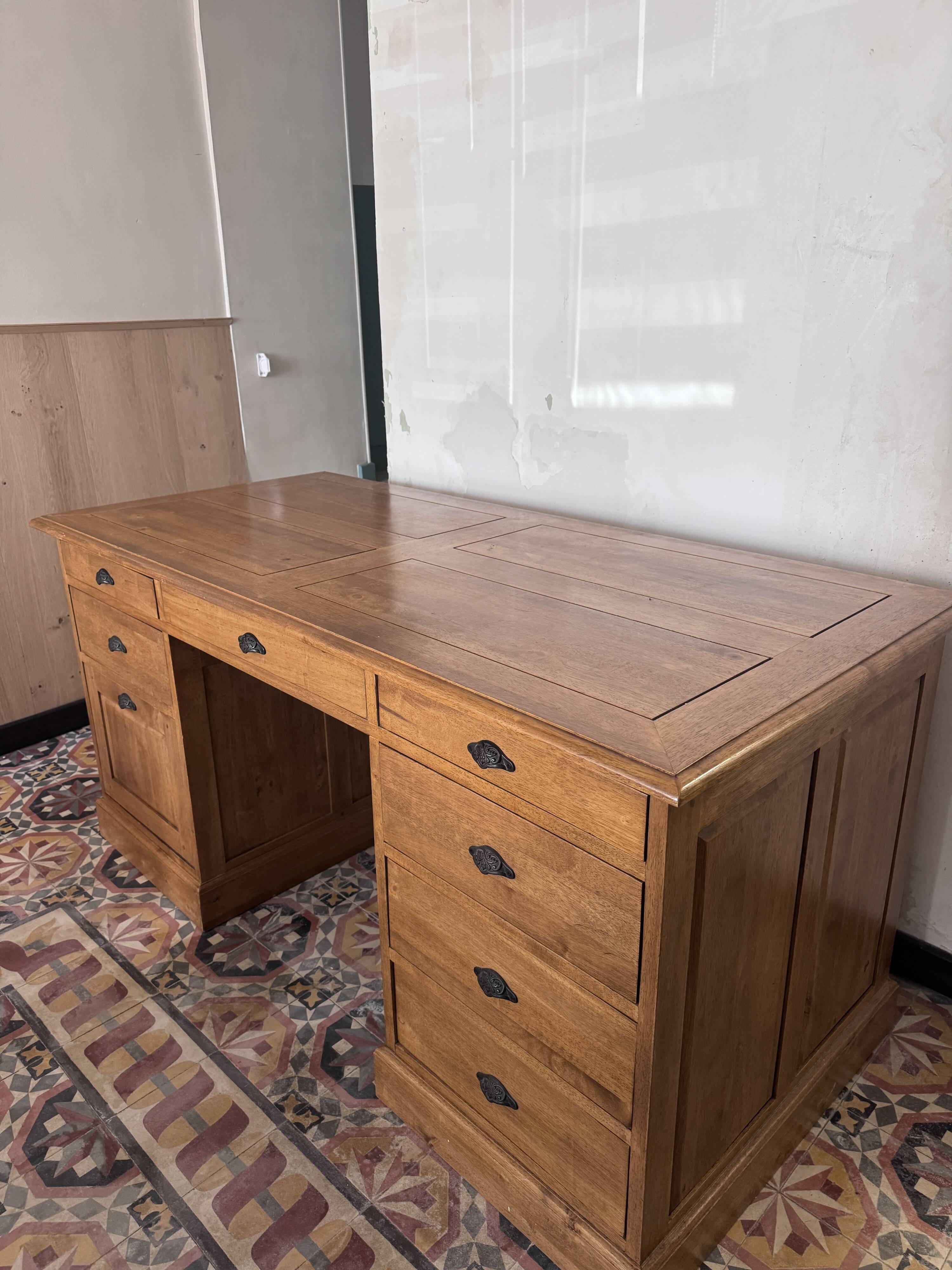 Bureau bois exotique