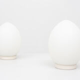 Egg lamps verrerie de Vianne, France, 1970s