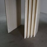 Travertine dining table, Italy 1960s