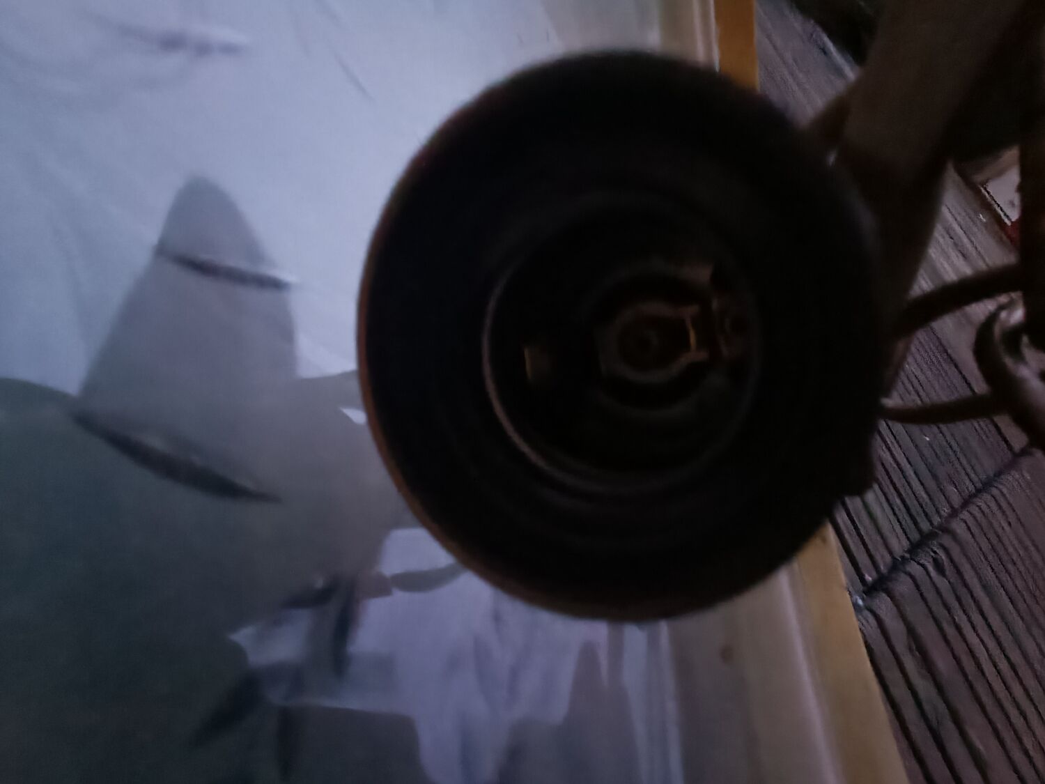 Vintage Art Nouveau style pendant light