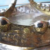 Brutalist design Sconce in bronze