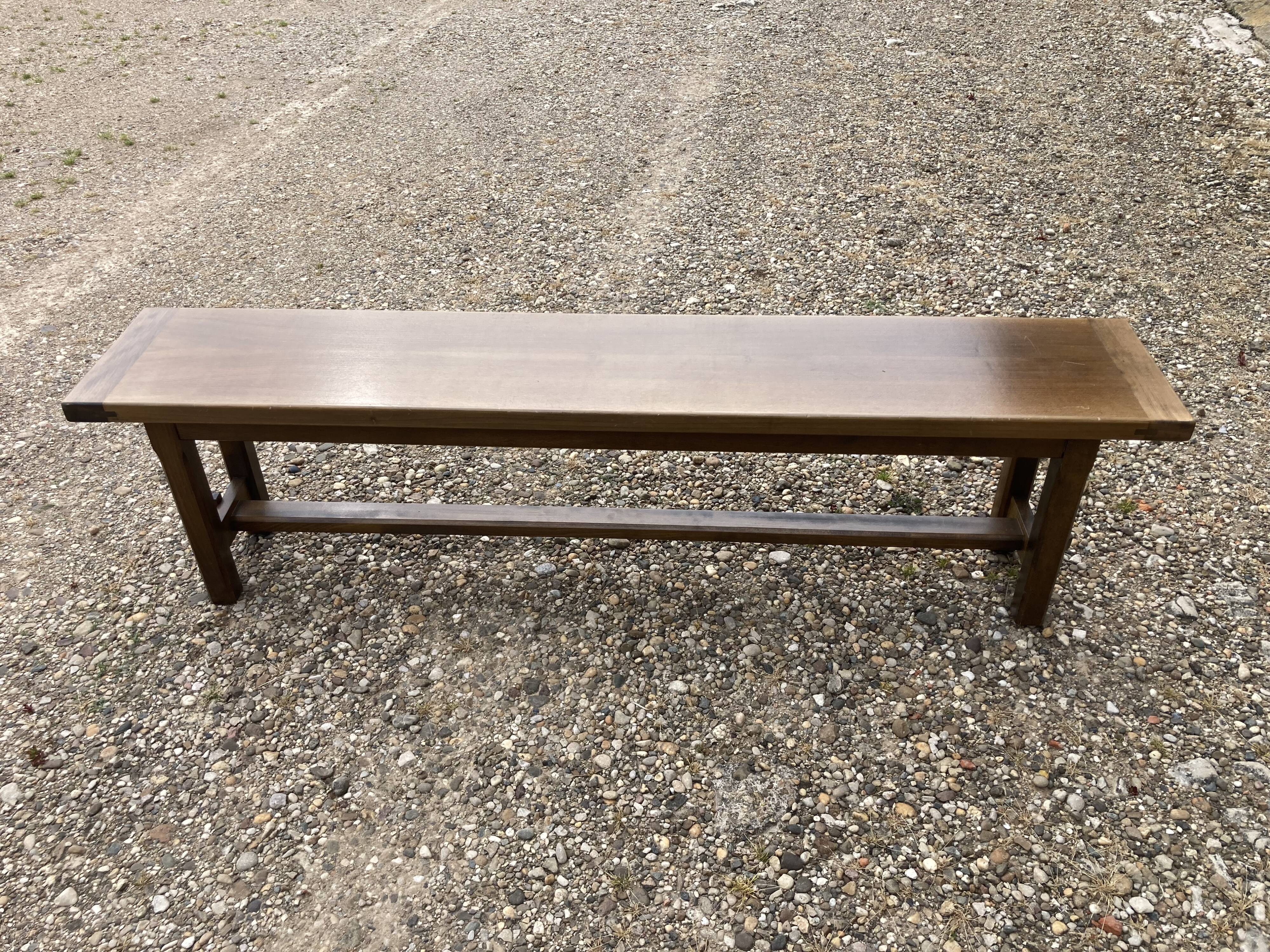 Banc en bois