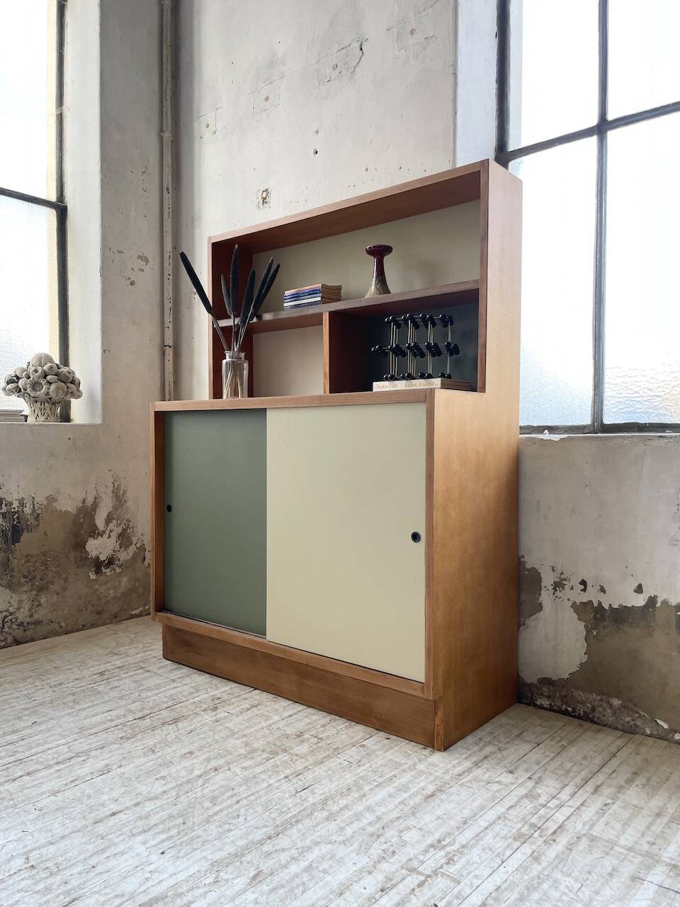 Teak bookcase from the 1950s