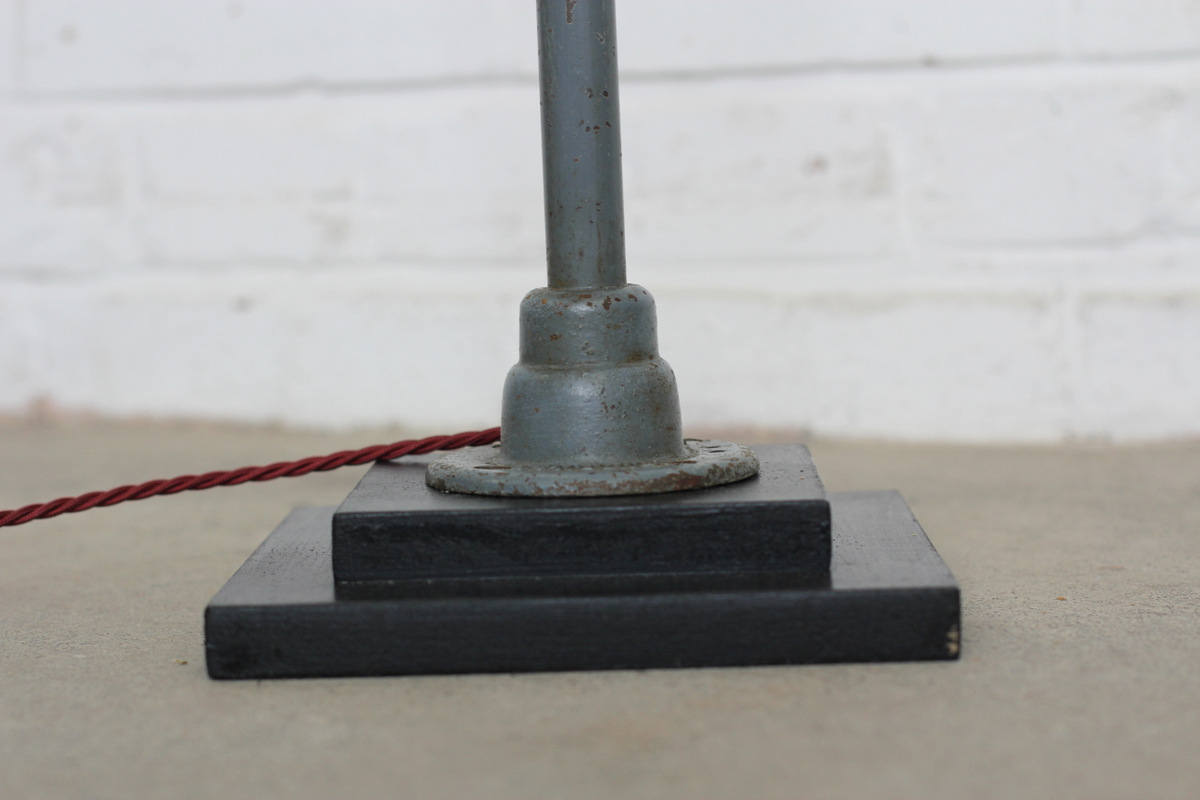 By Dugdills circa 1930 industrial table lamp