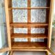 Parisian display cabinet in solid oak