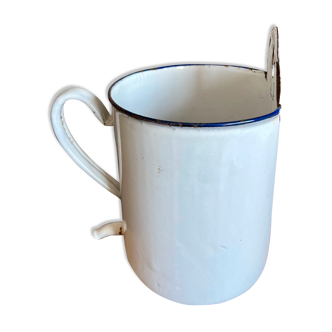 Old enamelled broc