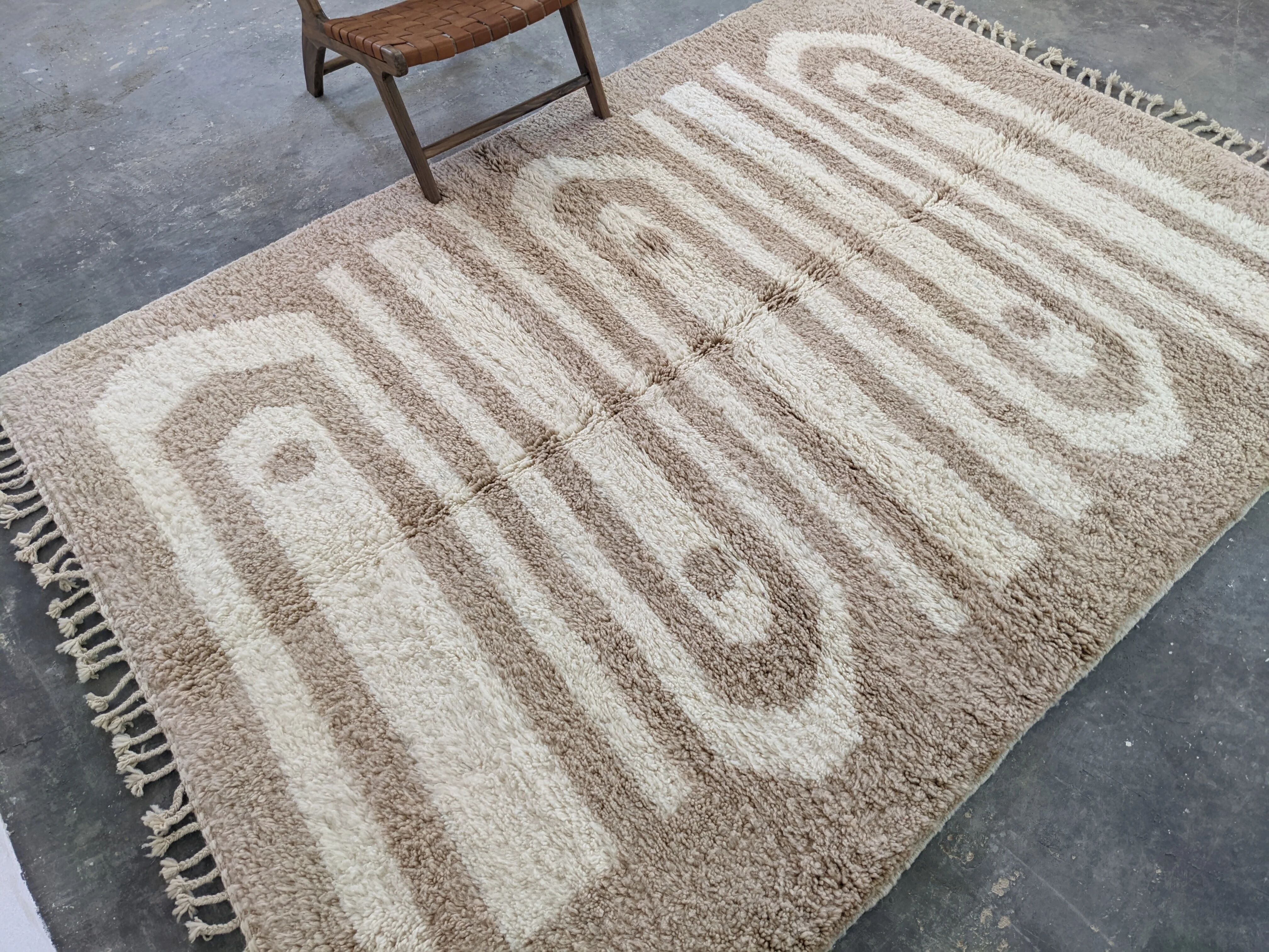 Grand tapis Beni Ouarain, 280 x 205 cm