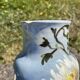 Fireplace set of vases in earthenware Montigny sur Loing