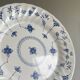 6 assiettes plates en porcelaine Anglaise