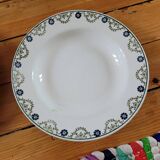 Set of 2 soup plates 6502 from Ste Amandinoise