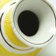 Vase, mid-century modern postmodernism, ceramics, Poland, 1970s