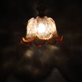 Grande suspension en verre de Murano des années 1980, Italie