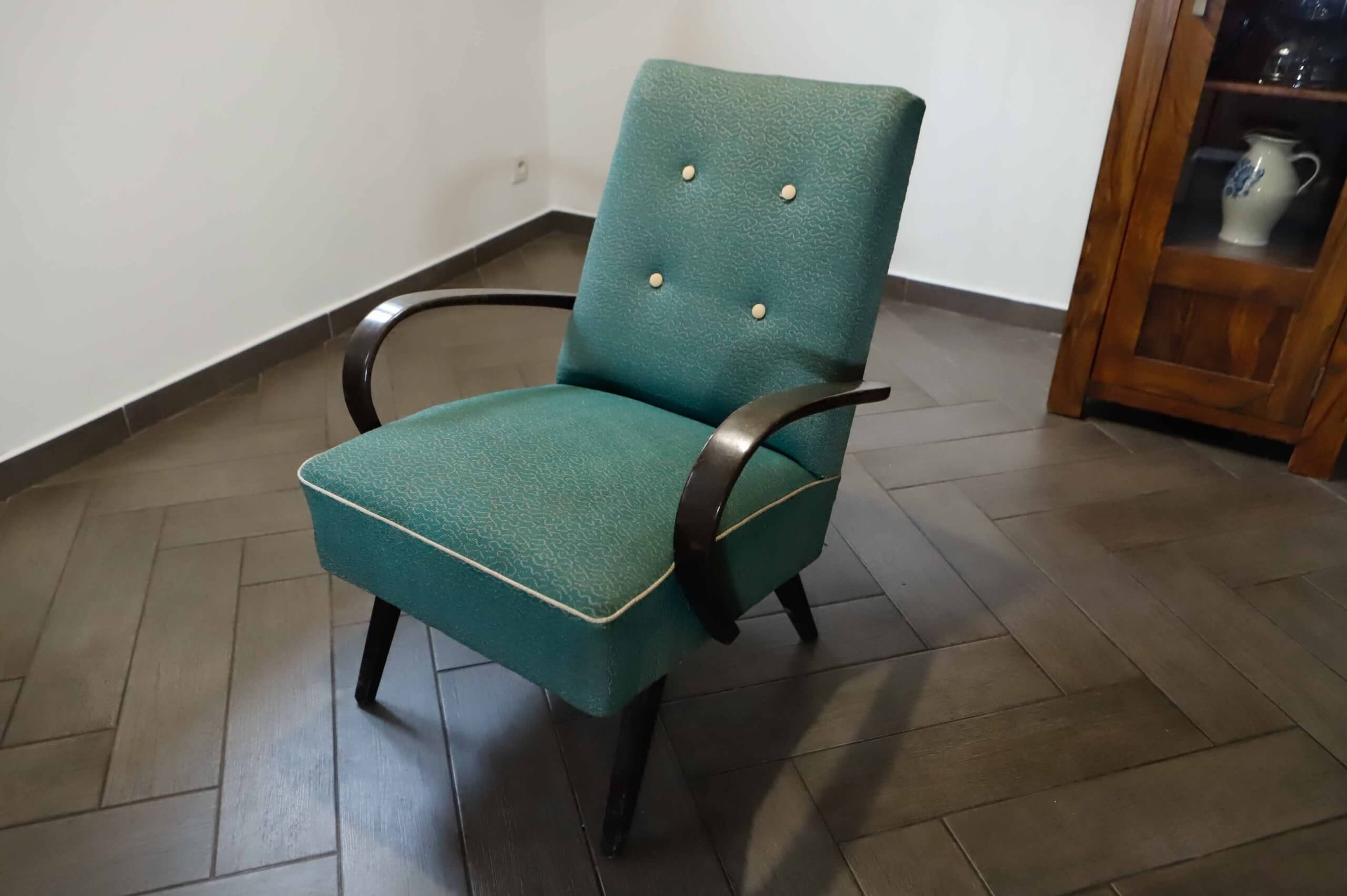 Ensemble de 2 fauteuils lounge TON par Jaroslav Šmídek