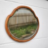 Large vintage mirror, wall mirror, beveled mirror, wall mirror