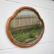 Large vintage mirror, wall mirror, beveled mirror, wall mirror