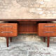 Scandinavian teak desk by Victor Wilkins for G-Plan